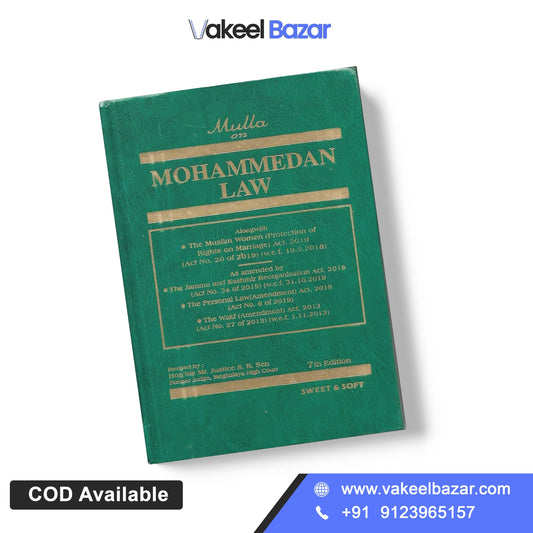 Mulla's Mohammedan Law by Sweet & Soft Publications